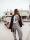Cropped T-shirt Club Set