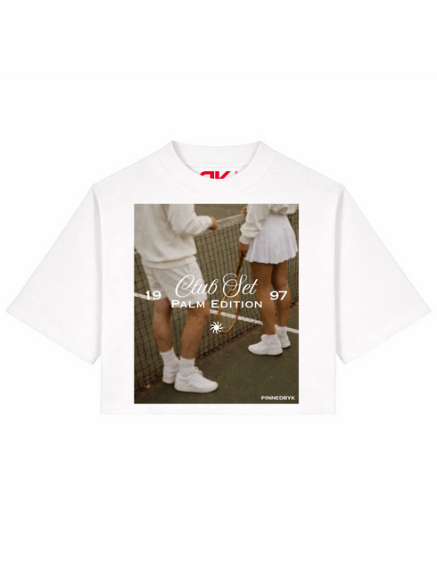 Cropped T-shirt Club Set