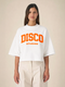 Cropped T-shirt Disco Studios Orange