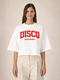 Cropped T-shirt Disco Studios Red