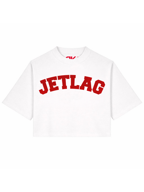 Cropped T-shirt Jetlag Red Velvet