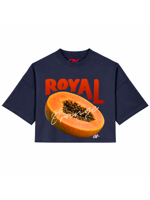 Cropped T-shirt Royal Red