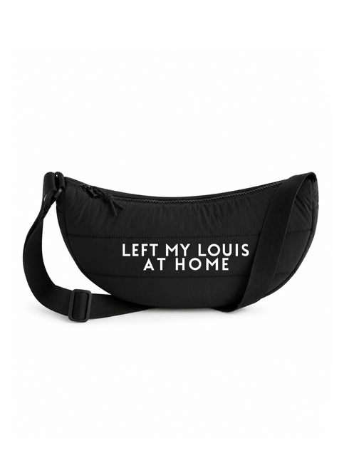 Cross Body Bag Left My Louis At Home White