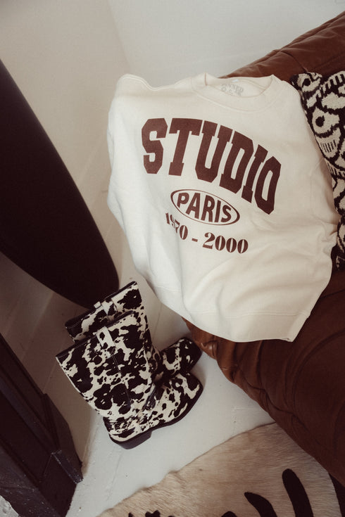 Boxy Sweater Studio Paris