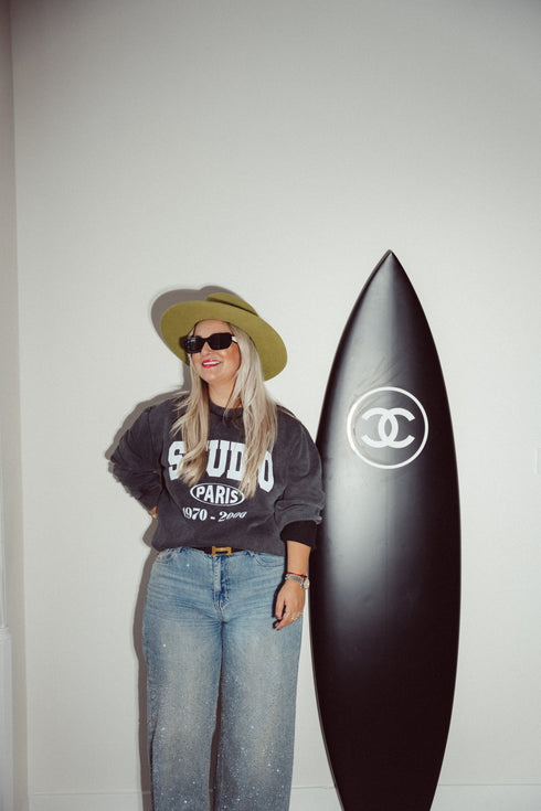 Boxy Sweater Studio Paris