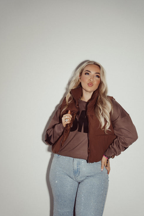 Jeans mit weitem Bein und Glitzer - Hellblau