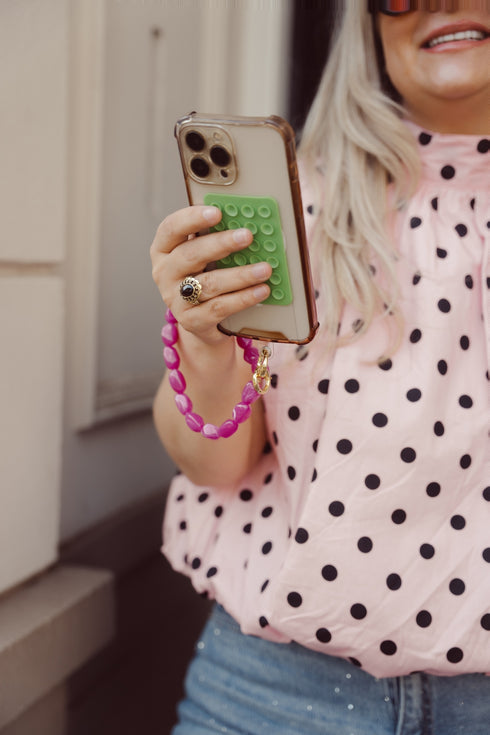 Phone Strap Pink