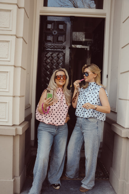 Haltertop Polka Dot