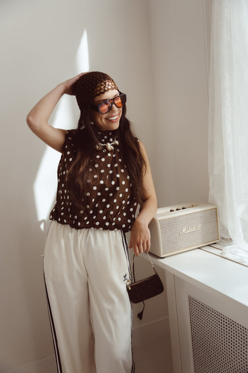 Haltertop Polka Dot