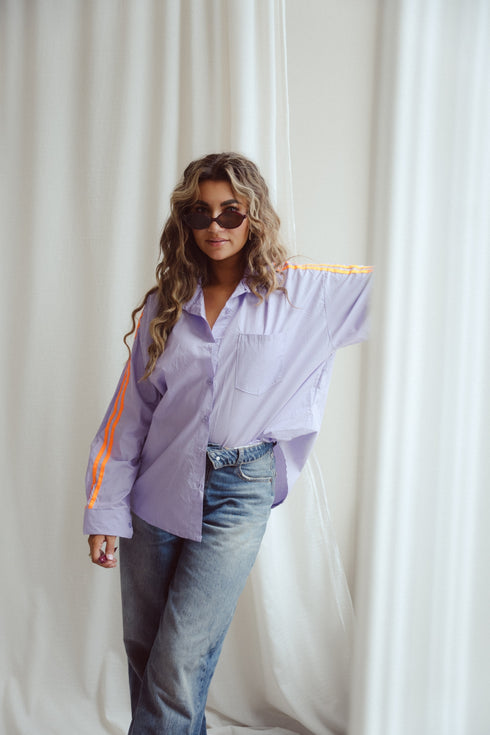 Blouse Orange Stripe