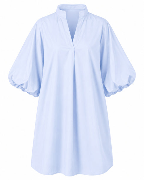 Blouse Dress Light Blue