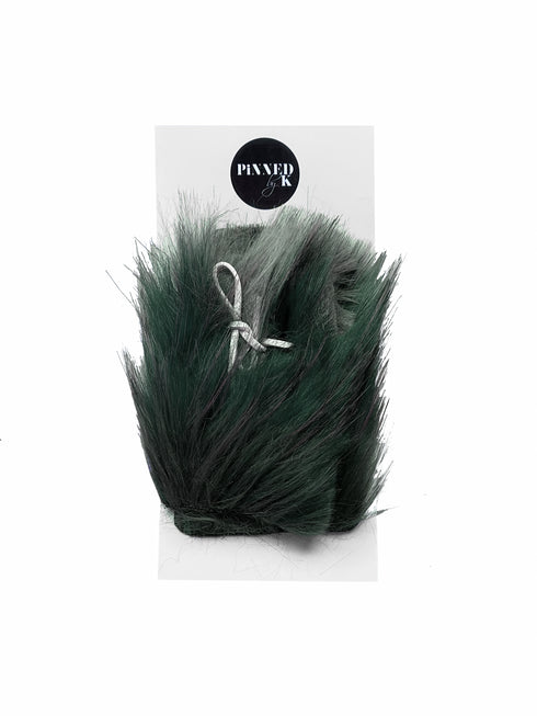 Fransen Candy Fur - Grün