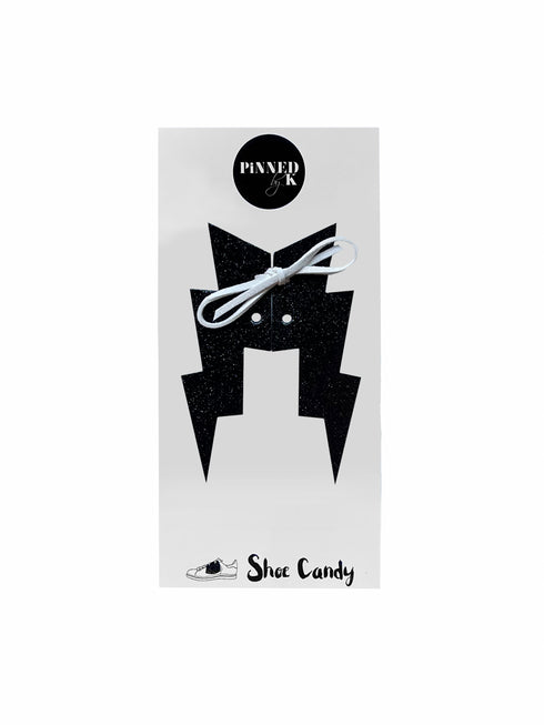 Fransen Candy Glitter Lightning - Schwarz