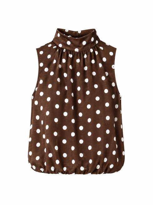 Haltertop Polka Dot