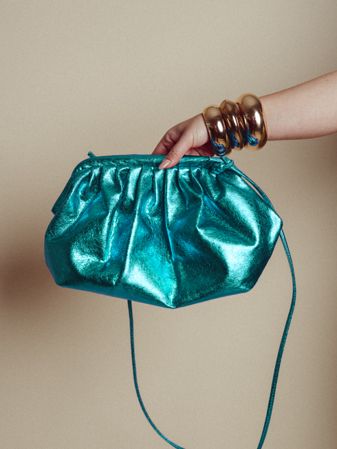 Handbag Multifunctional Metallic