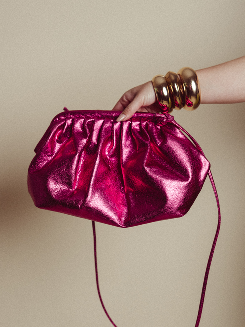 Handbag Multifunctional Metallic