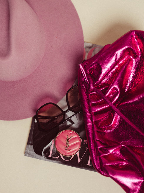 Handtasche Multifunktional Metallic