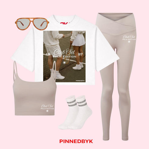 Sportlegging Club Set Nude