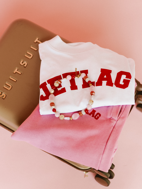 Cropped T-shirt Jetlag Red Velvet
