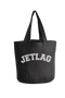 Canvas Bag Jetlag Silver Foil