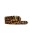 Leather Belt Leopard Shine Gold PBK