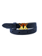Leather Belt Shine Gold