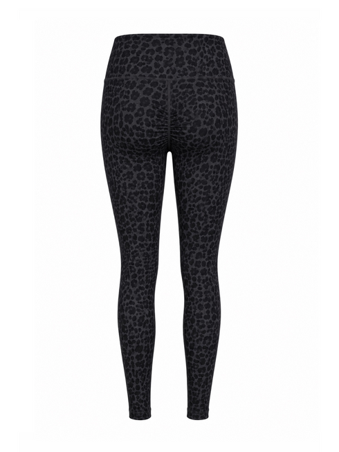Sport Legging Leopard Grey Black