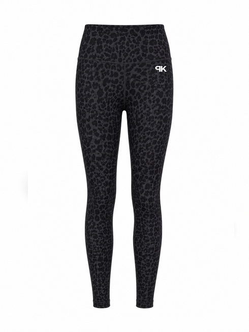 Sport Legging Leopard Grey Black