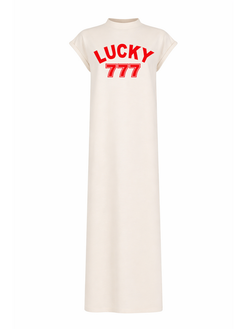 Dress Long Lucky 777 Red
