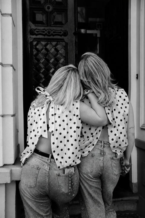 Haltertop Polka Dot
