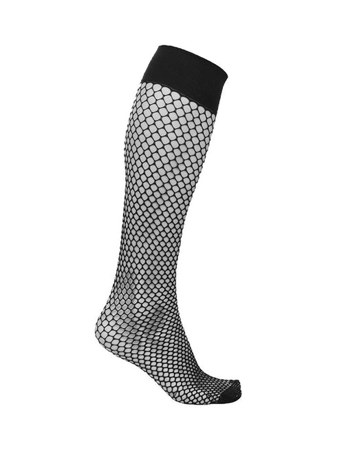 Netzstrumpfhose lang - Schwarz