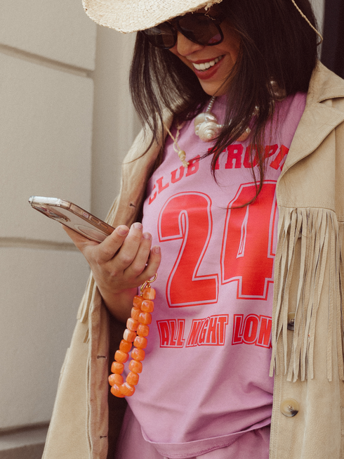 Phone Strap Orange