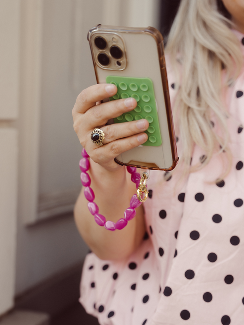 Phone Strap Pink