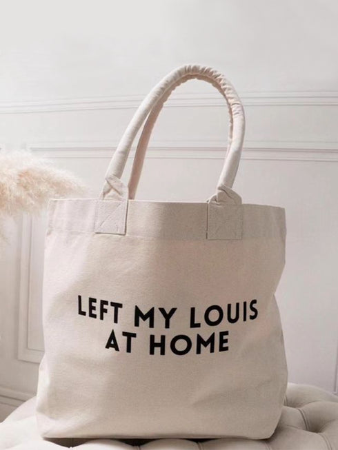 Bag Natural Square Louis Black