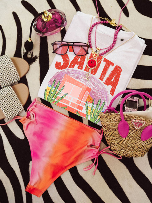 Kastenförmiges T-Shirt Santa Monica