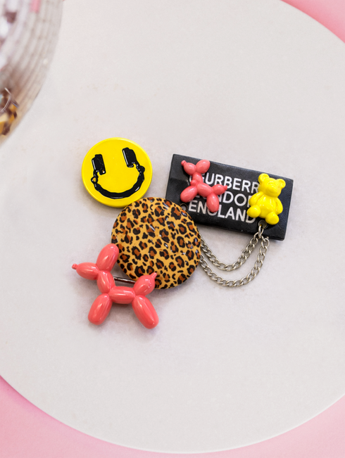 Broche Leopard