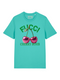 Regular T-Shirt Curve Fucci Cherry Bomb - Poolblau