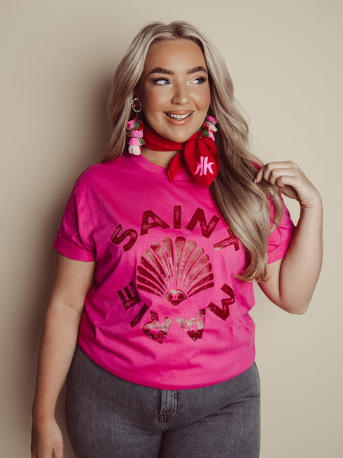 Curve T-Shirt Saint Marie - Pink