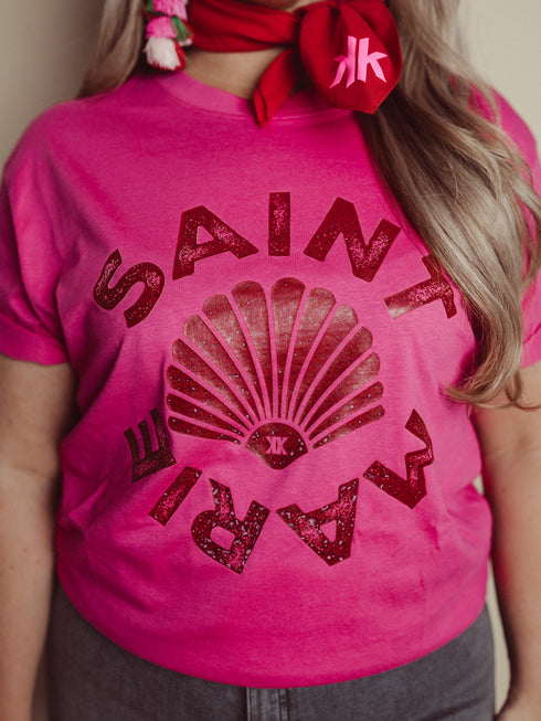 Curve T-Shirt Saint Marie - Pink