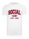 Regular T-shirt Social Club Bordeaux