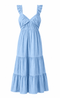 Ruffle Dress Long