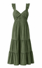 Ruffle Dress Long