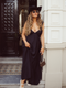 Ruffle Dress Long