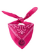 Scarf 3D Smiley Pink Glitter - Pink