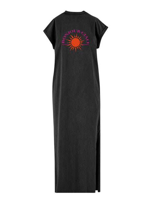 Kleid Long Bonjour - Black Washed