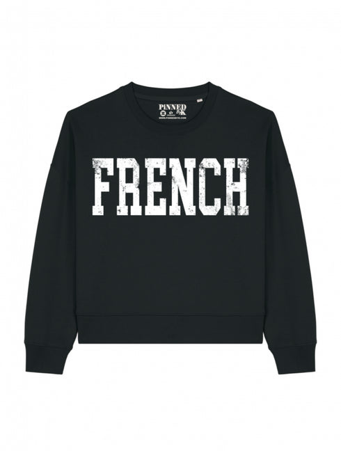 Boxy Sweater French Vintage White