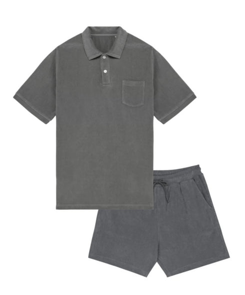 Badstof Man Polo Basic | NOTE: Levertijd 5-7 werkdagen