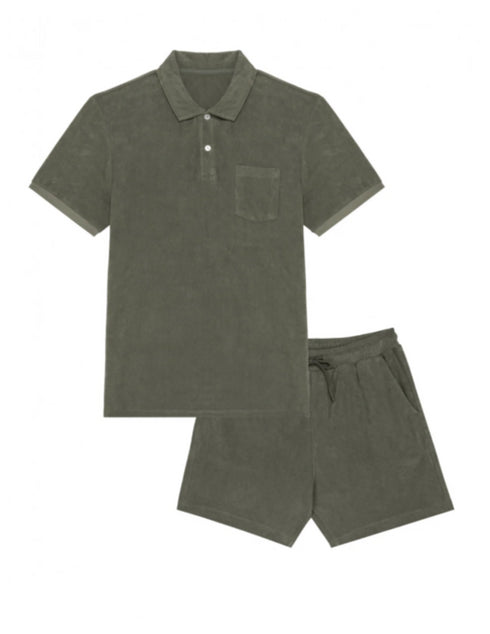 Badstof Man Polo Basic | NOTE: Levertijd 5-7 werkdagen