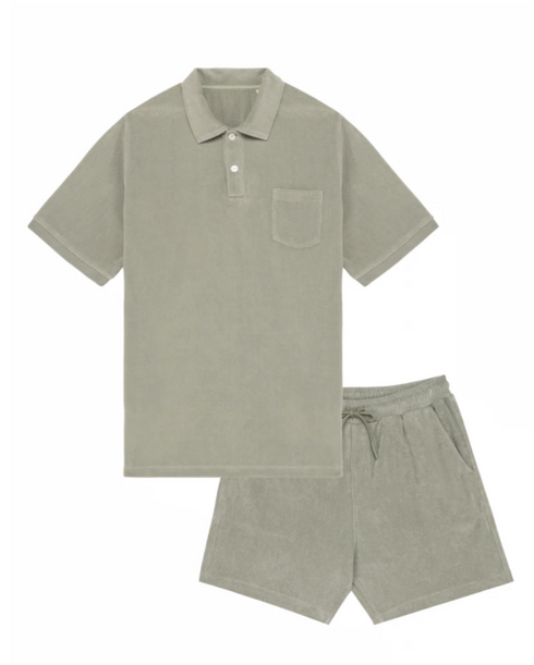 Badstof Man Polo Basic | NOTE: Levertijd 5-7 werkdagen