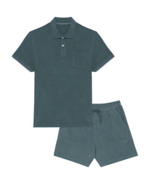 Badstof Man Polo Basic | NOTE: Levertijd 5-7 werkdagen